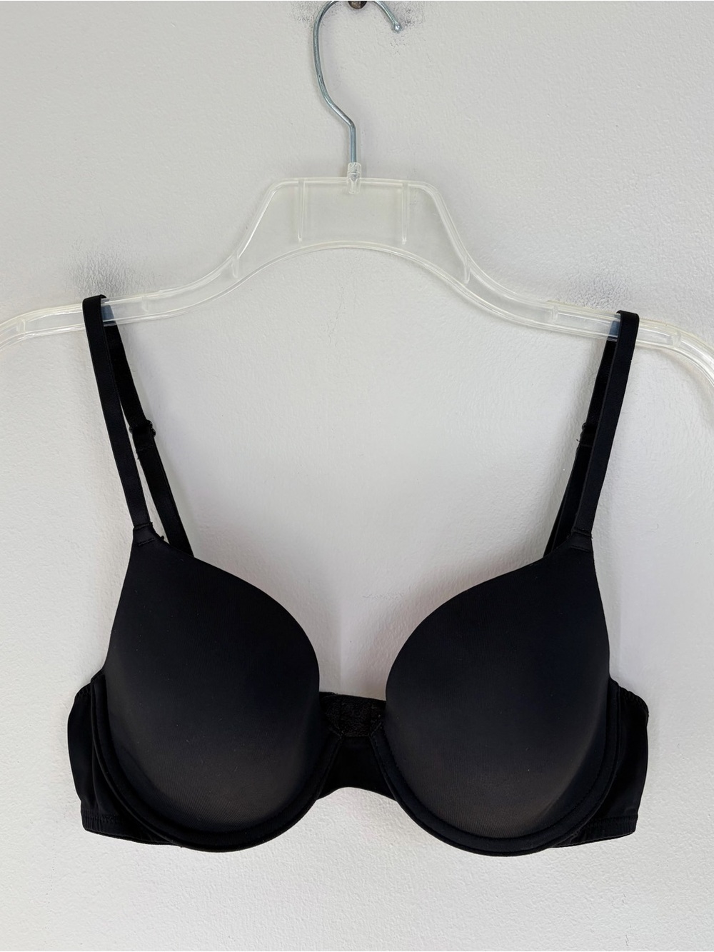 PINK Victoria’s Secret 34B Black Wear Everywhere Lightly Lined T-Shirt Bra